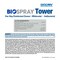 Goodway EPA registered sanitizer and disinfecting chemical for HVAC applications, 5 gallon pail BIOSPRAY-TOWER-5 - alternate 5